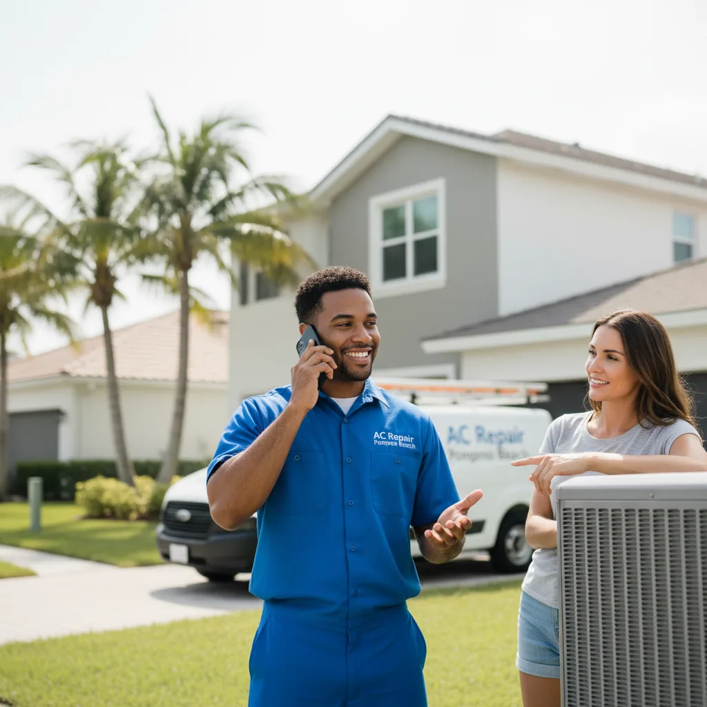 AC Repair Pompano Beach customer support in Santo Domingo Pueblo